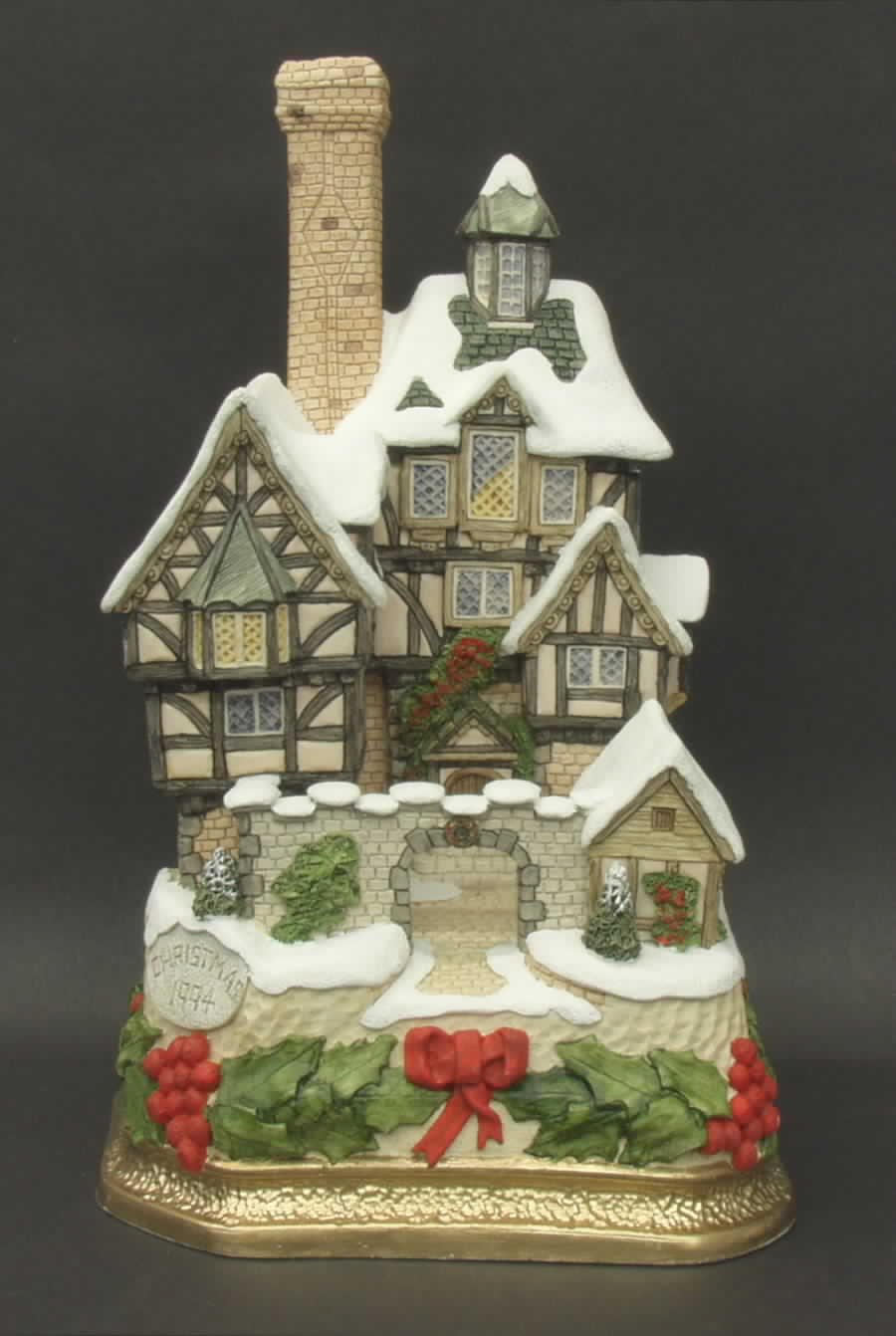 Dickens Christmas Scrooges Family Home Premier - Boxed by David Winter-1