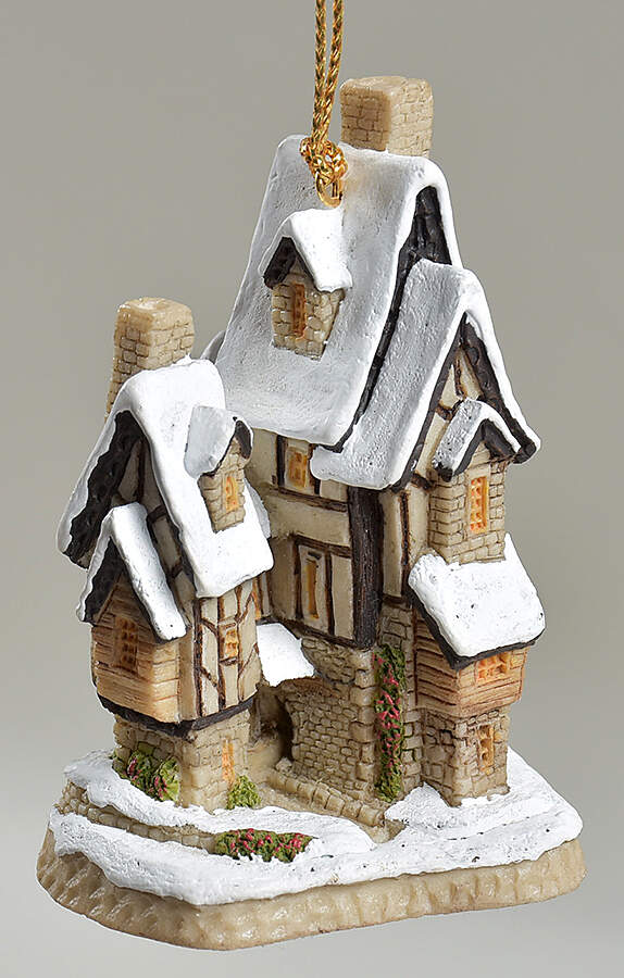 Cottage Ornament Fred's Home - Boxed by David Winter-1