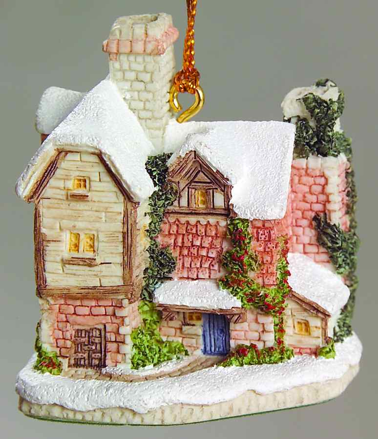 Cottage Ornament Plough Farmstead - Boxed by David Winter-1