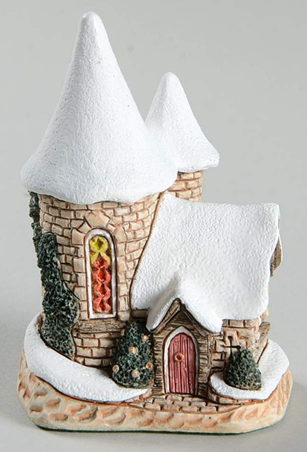 Cottage Ornament Garden Chapel - Boxed by David Winter-1