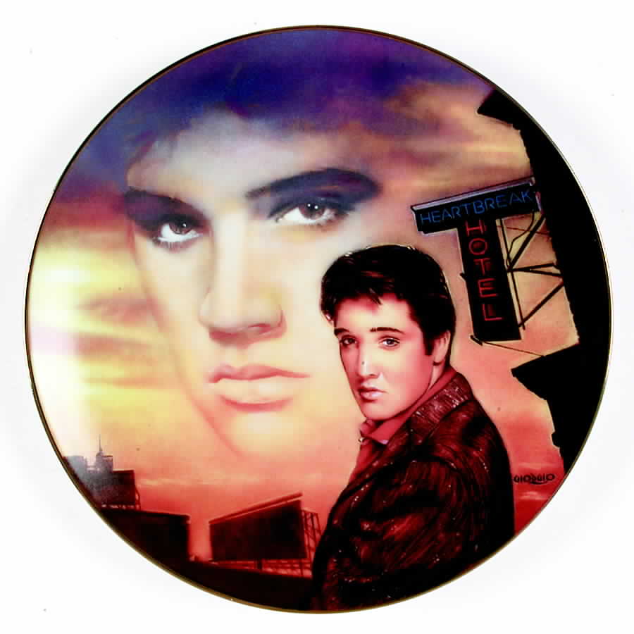 The Elvis Presley Hit Parade Heartbreak Hotel - With Box by Delphi-1