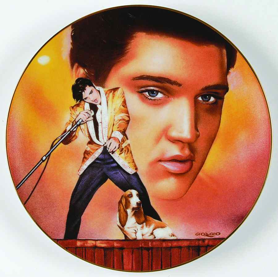 The Elvis Presley Hit Parade Hound Dog - Boxed by Delphi-1