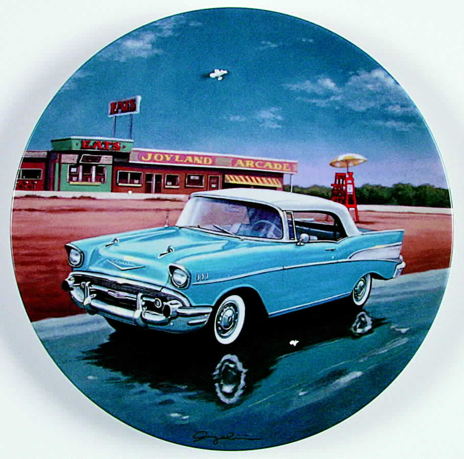 Fabulous Cars of the 50s 57 Blue Bel Air - No Box by Delphi-1