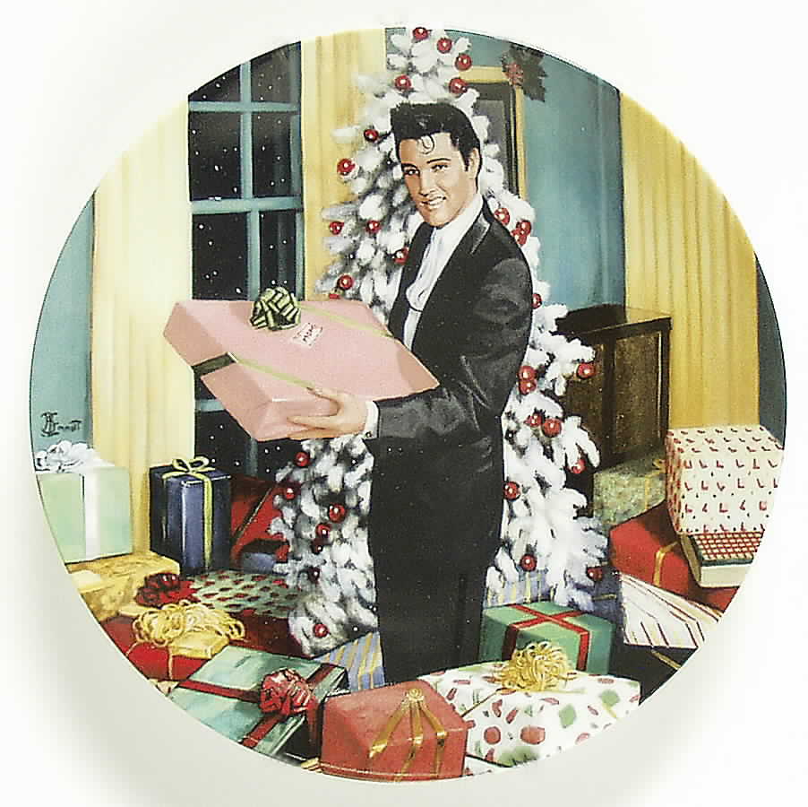 Elvis Presley Looking At A Legend Christmas At Graceland - Boxed by Delphi-1