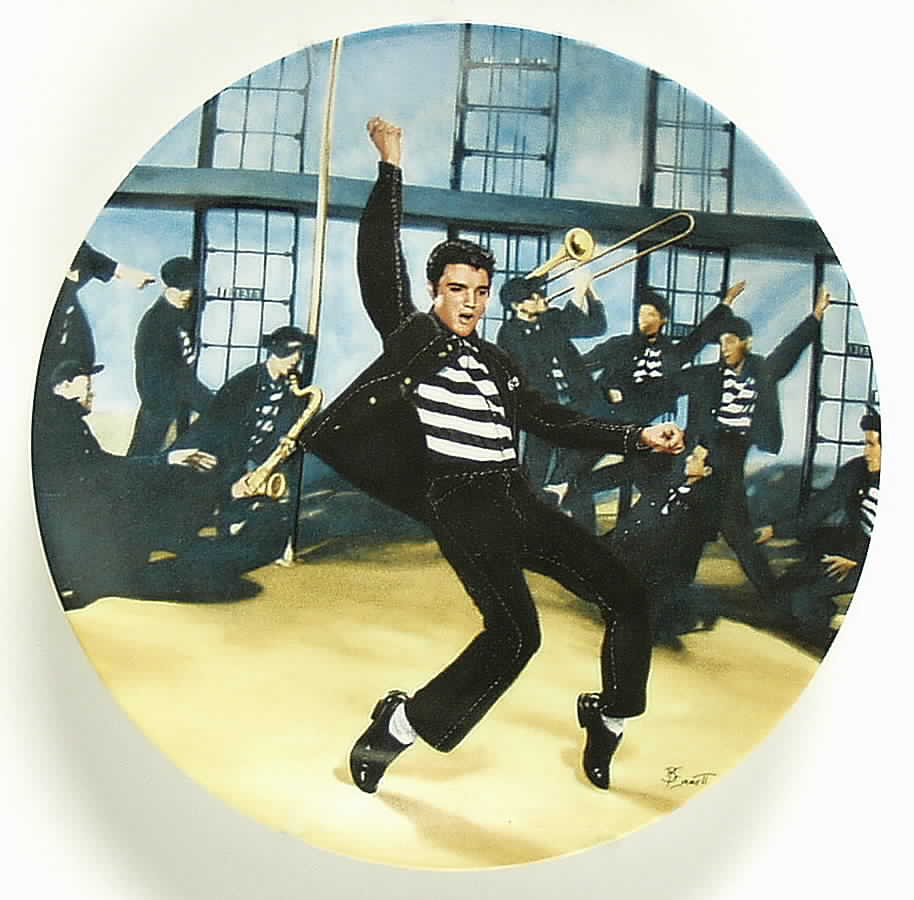 Elvis Presley Looking At A Legend Jailhouse Rock - Boxed by Delphi-1