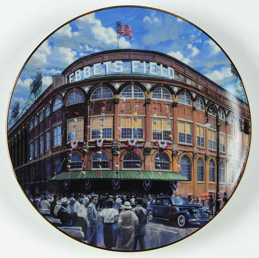 Take Me Out To The Ball Game Ebbets Field: Home Of The Dodgers - No Box by Delphi-1