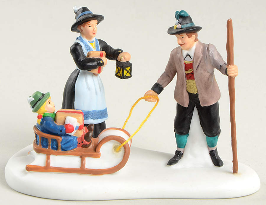 Alpine Village Sharing An Alpine Christmas - Boxed by Department 56-1