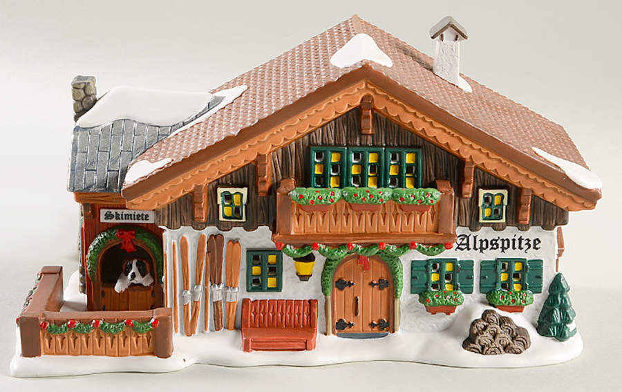 Alpine Village Alpine Ski Lodge - No Box by Department 56-1