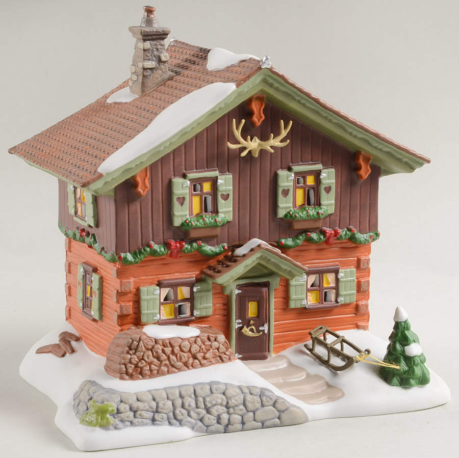 Alpine Village Opa's Cabin - No Box by Department 56-1