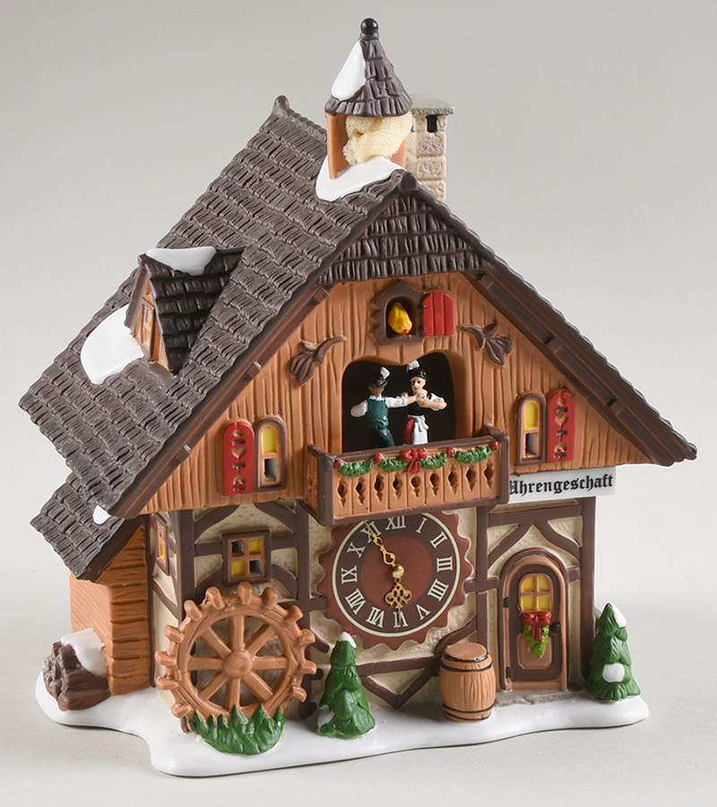 Alpine Village Clock Shop - No Box by Department 56-1