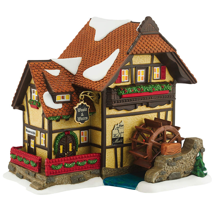 Alpine Village Alpen Woolen Mill - No Box by Department 56-1