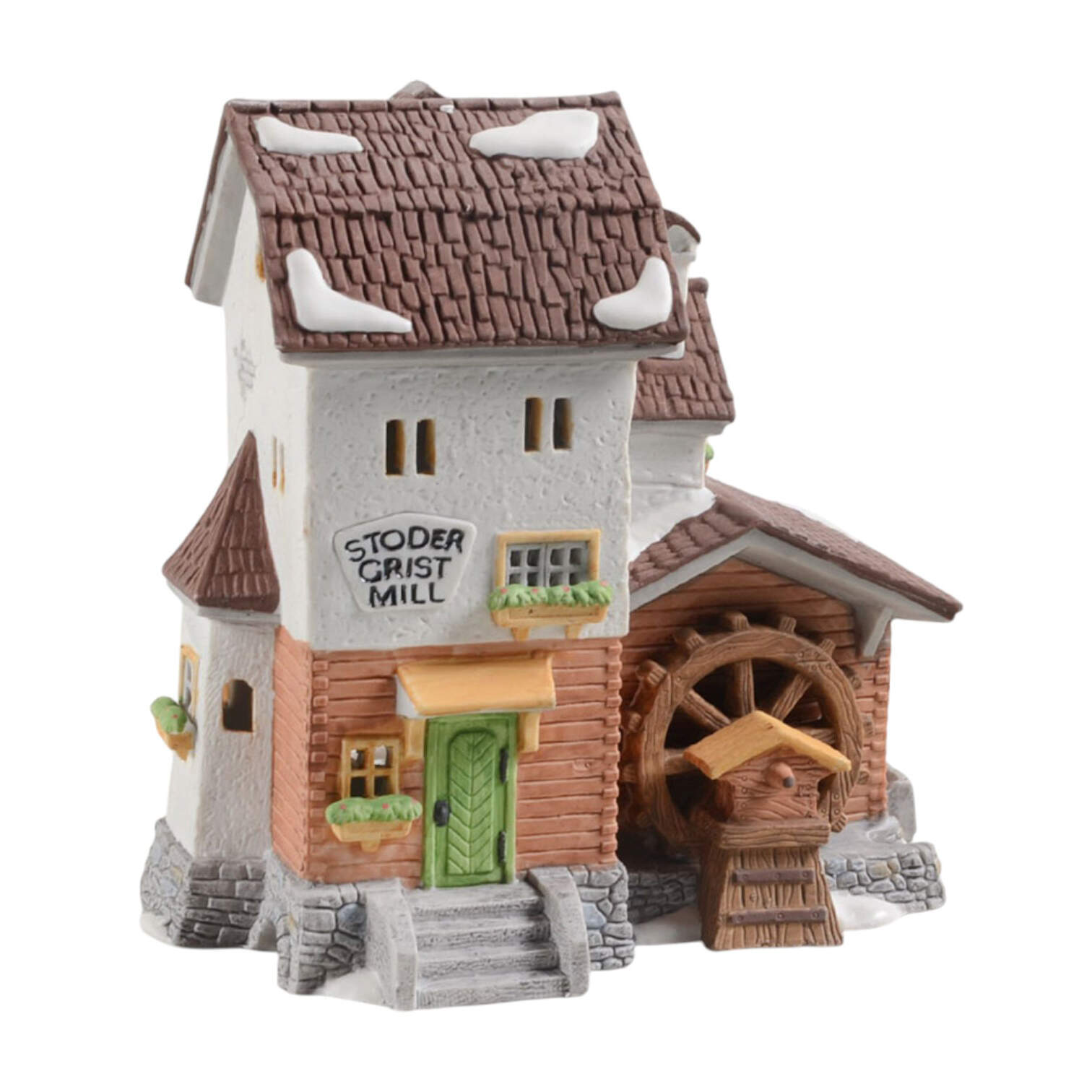 Alpine Village Stoder Grist Mill - Boxed by Department 56-1
