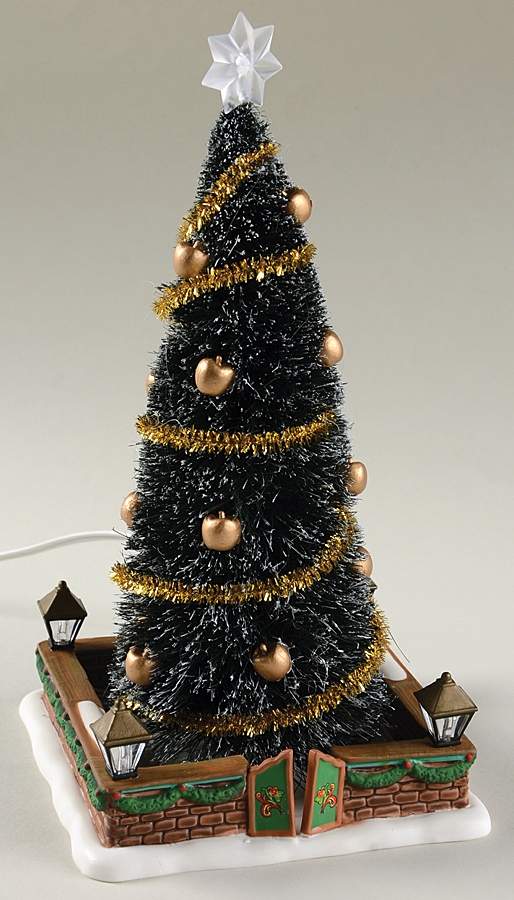 Christmas Market - Alpine Village Market Square Town Tree - Boxed by Department 56-1