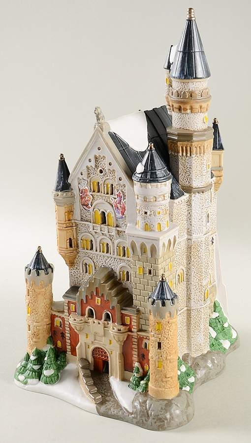 Alpine Village Neuschwanstein Castle - No Box by Department 56-1