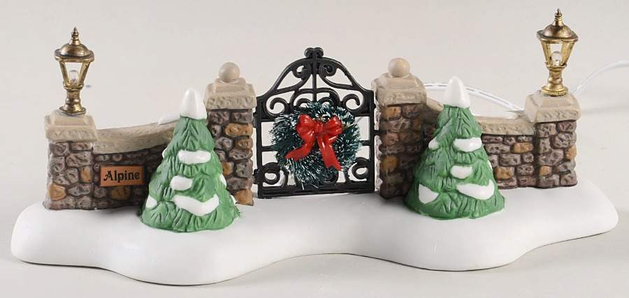 Alpine Village Alpine Village Gate - No Box by Department 56-1