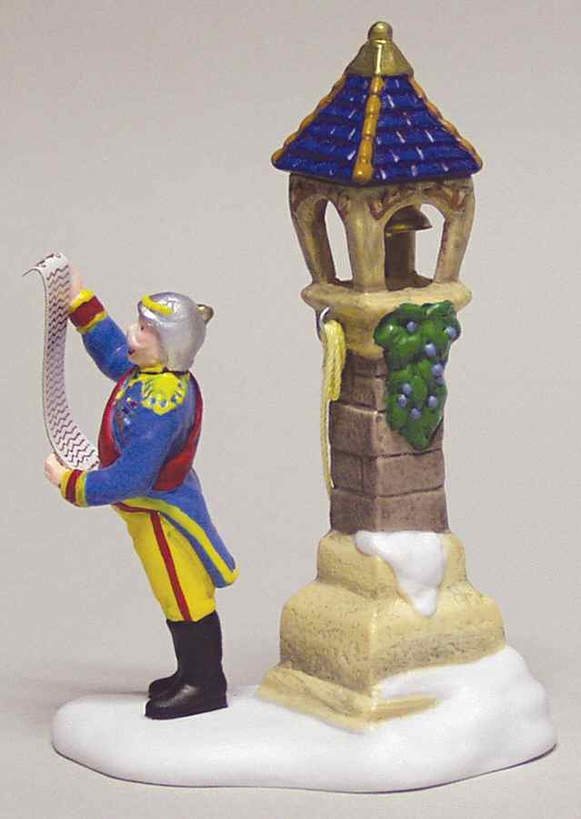 Alpine Village Hear Ye Citizens - With Box by Department 56-1