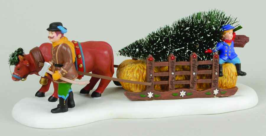 Alpine Village Happy Tree Hunting - Boxed by Department 56-1