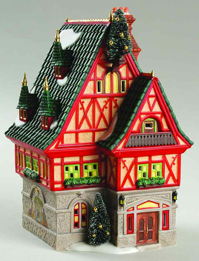 Alpine Village Christmas House - Boxed by Department 56-1