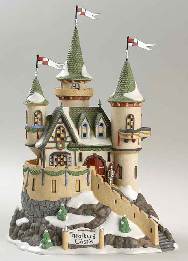 Alpine Village Hofburg Castle - Boxed by Department 56-1