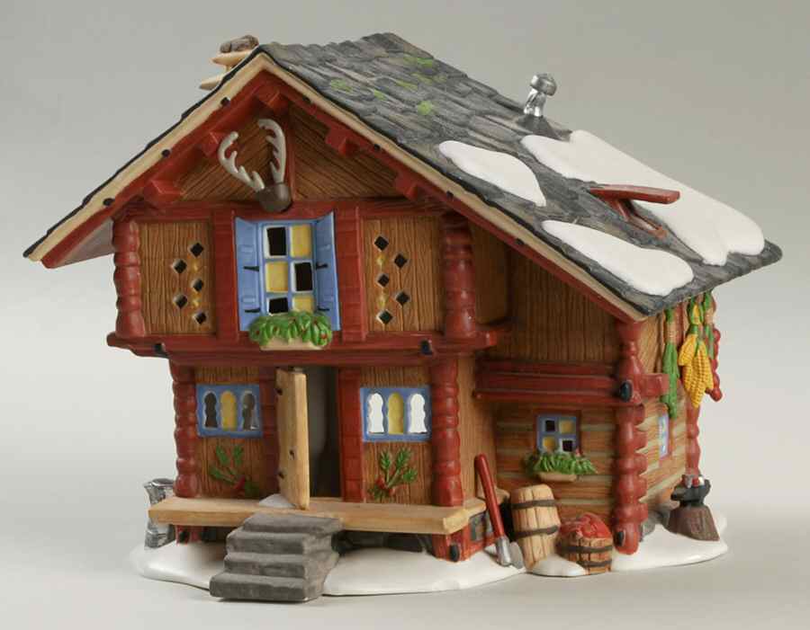 Alpine Village Heidi's Grandfather's House - Boxed by Department 56-1