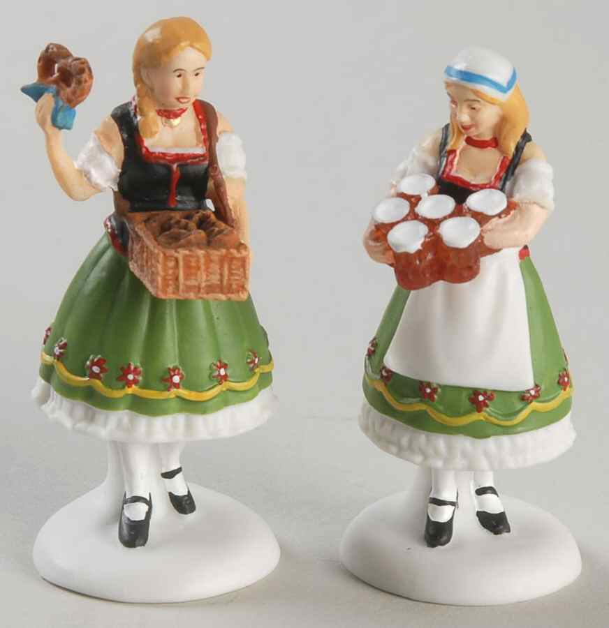 Alpine Village Pretzels And Beer - No Box by Department 56-1