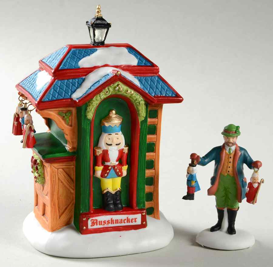 Christmas Market - Alpine Village Nutcracker Booth - No Box by Department 56-1