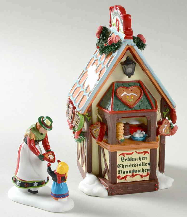 Christmas Market - Alpine Village Gingerbread Booth - Boxed by Department 56-1