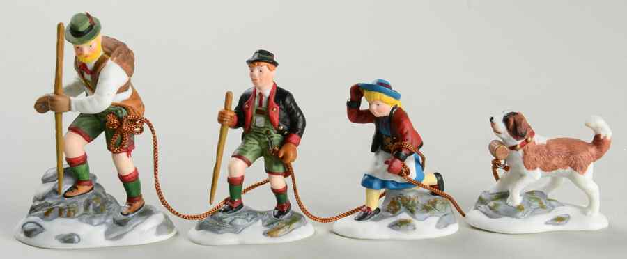 Alpine Village Climb Every Mountain-Set Of 4 - Boxed by Department 56-1
