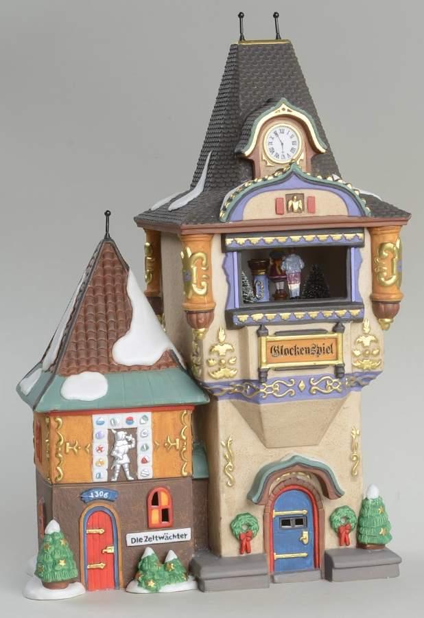 Alpine Village Glockenspiel-Musical With Key - Boxed by Department 56-1