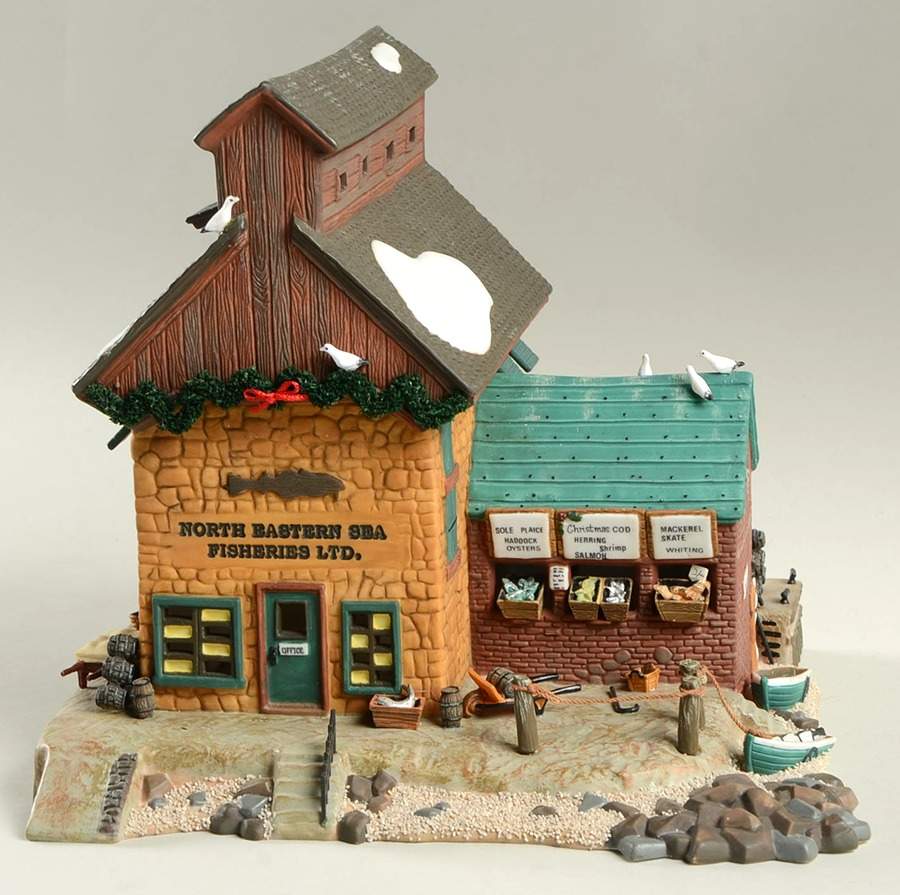 Dickens Village North Eastern Sea Fisheries Ltd - No Box by Department 56-1