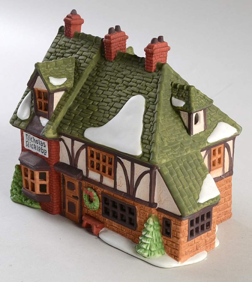 Dickens Village Nicholas Nickleby Cottage - Boxed by Department 56-1