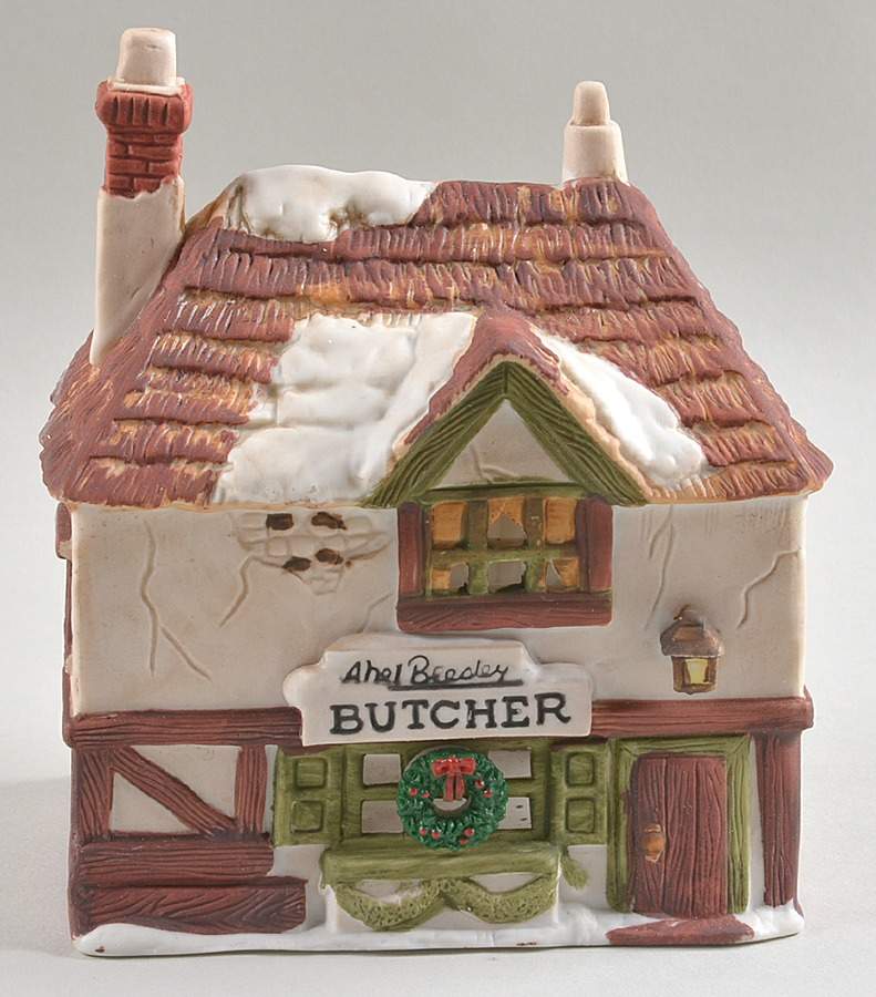 Dickens Village Abel Beesley Butcher - No Box by Department 56-1