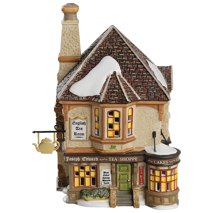 Dickens Village Joseph Edward Tea Shoppe - Boxed by Department 56-1