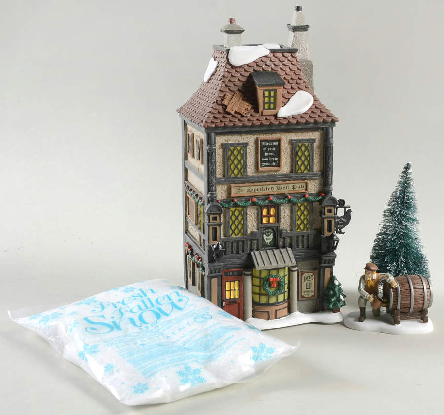 Dickens Village Speckled Hen Pub - Nb796, No Box by Department 56-1
