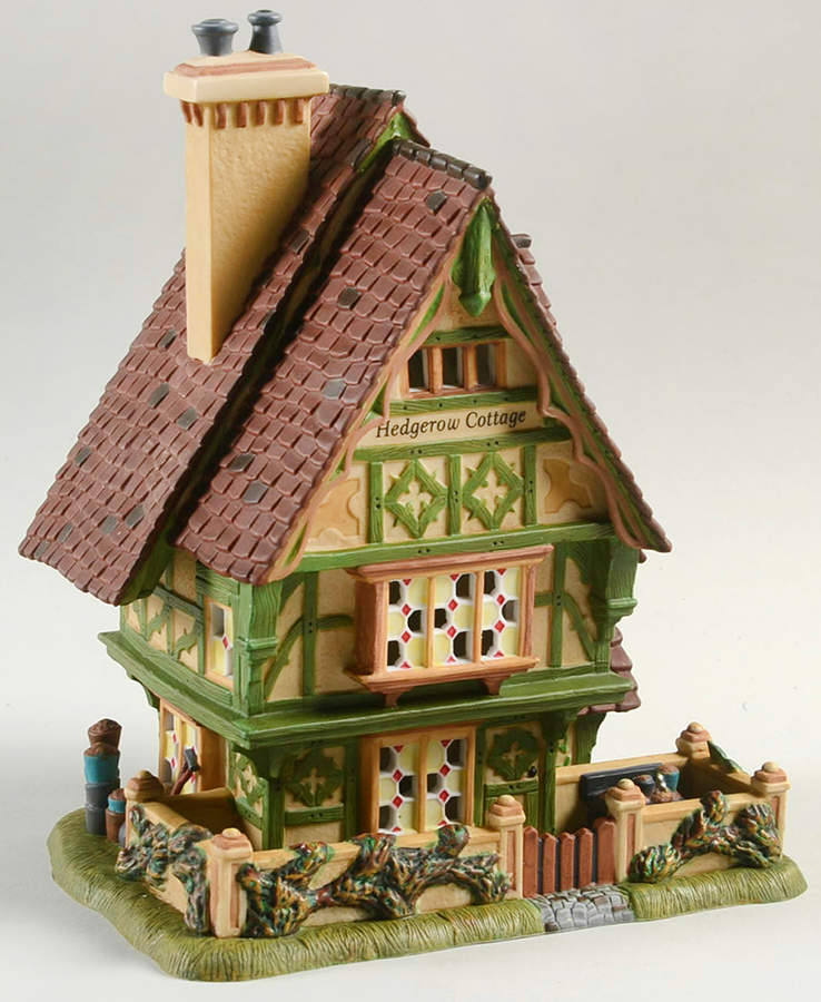 Dickens Village Hedgerow Garden Cottage - With Box by Department 56-1