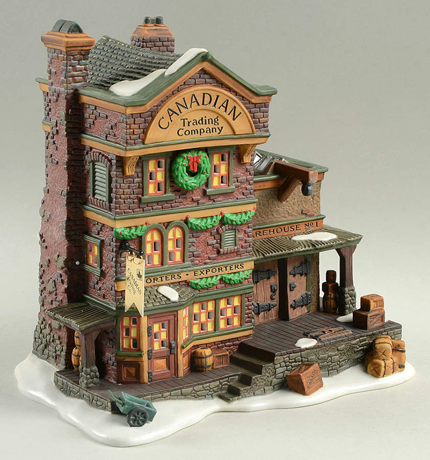 Dickens Village Canadian Trading Co. - No Box by Department 56-1