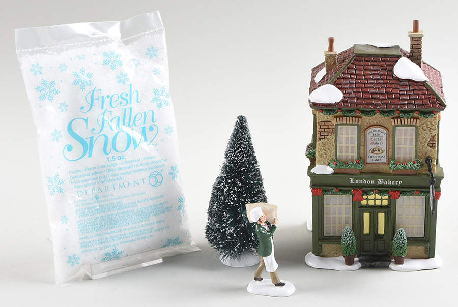 Dickens Village London Bakery Set Of 4 - With Box Bx807 by Department 56-1
