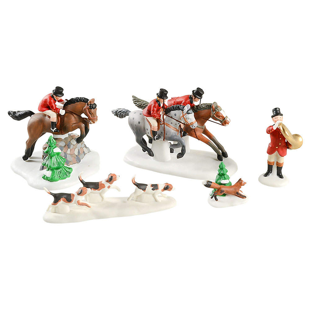 Dickens Village Tally Ho-Set Of 5 - Boxed by Department 56-1