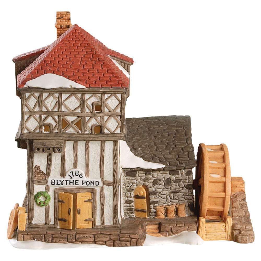 Dickens Village Blythe Pond Mill House - Boxed by Department 56-1