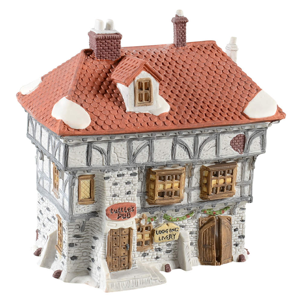 Dickens Village Tuttles Pub - No Box by Department 56-1