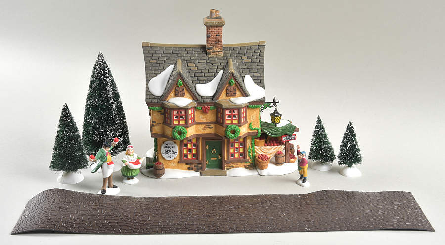 Dickens Village Seton Morris Spice Merchant-Set Of 10 - Boxed by Department 56-1
