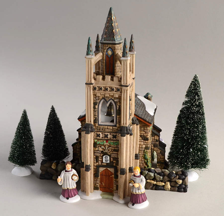 Dickens Village Somerset Valley Church - No Box by Department 56-1