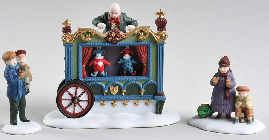 Dickens Village The Old Puppeteer - Boxed by Department 56-1