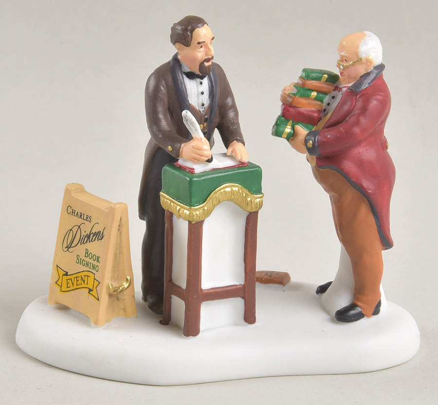 Dickens Village A Dickens Book Signing - With Box-Bx563 by Department 56-1