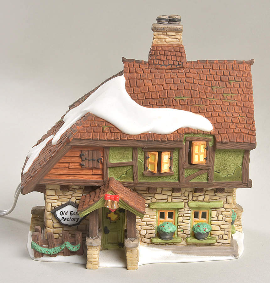 Dickens Village Old East Rectory - No Box 158 B by Department 56-1