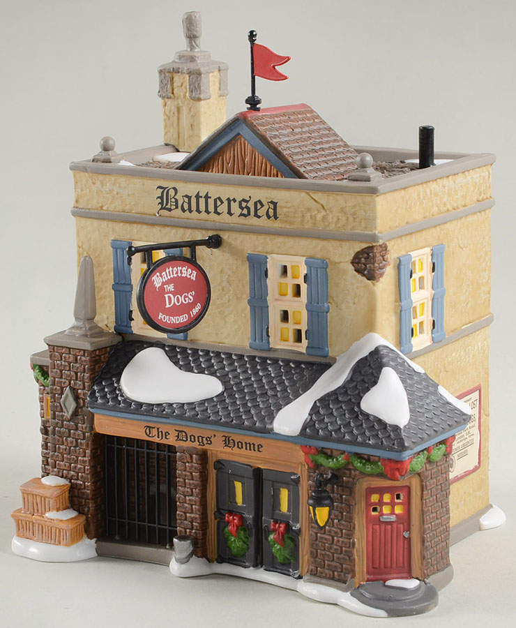Dickens Village Battersea The Dogs' Home - With Box Bx816 by Department 56-1