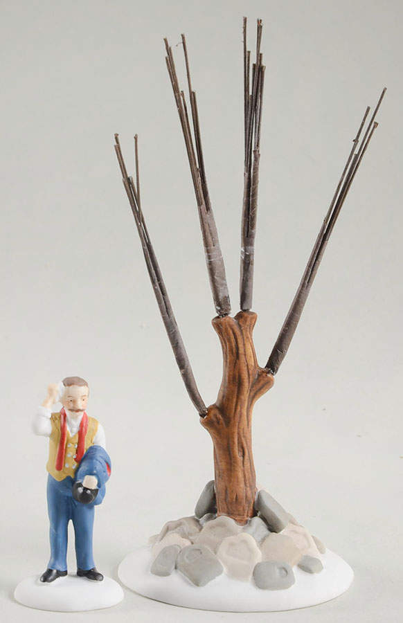 Dickens Village The Hardy Ash - With Box Bx810 by Department 56-1