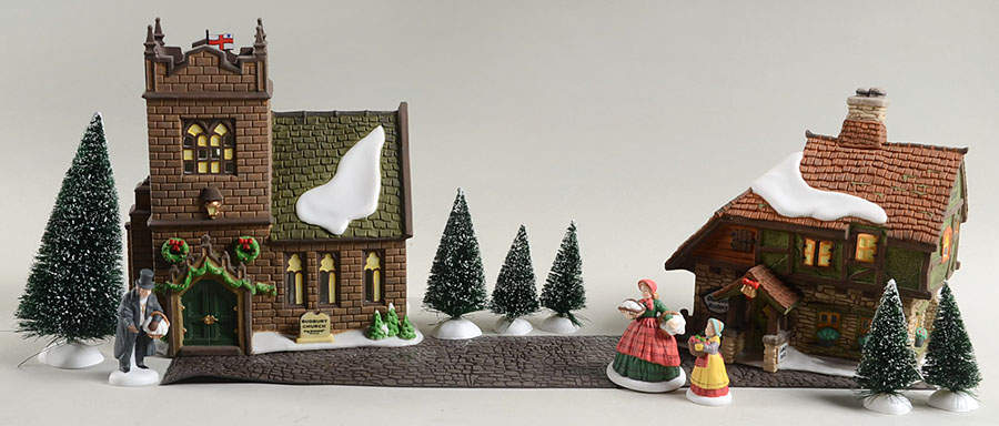 Dickens Village Start A Tradition 13 Piece Set - Boxed by Department 56-1
