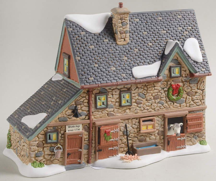 Dickens Village Huffam  Fields Farm  - With Box Bx830 by Department 56-1