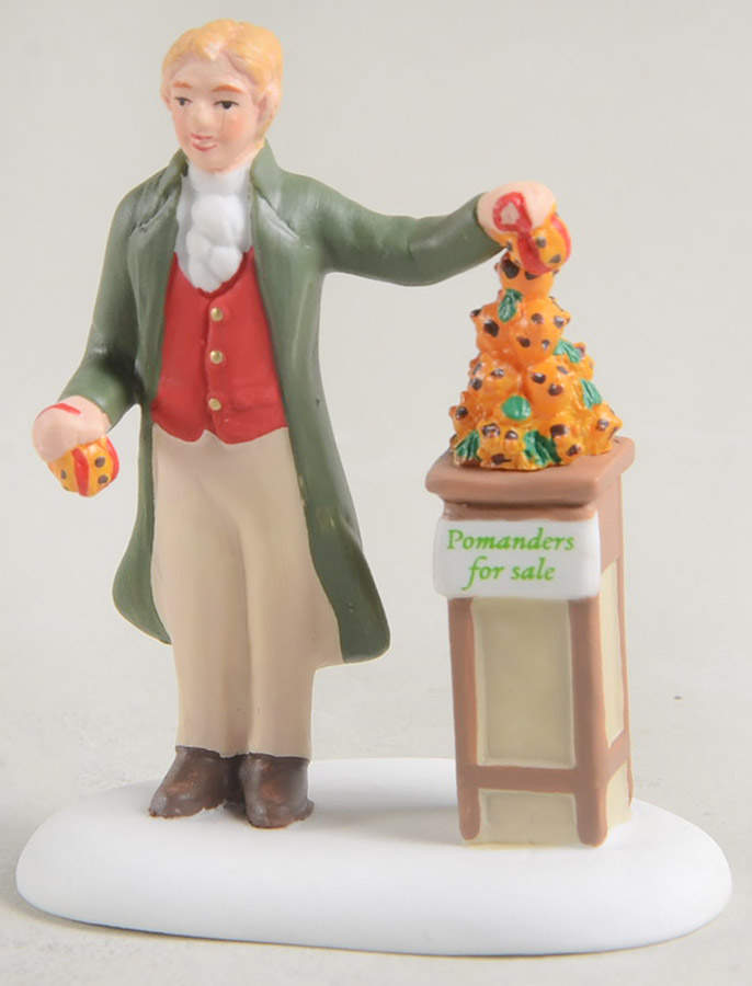 Dickens Village Market Pomanders For Sale - Boxed by Department 56-1
